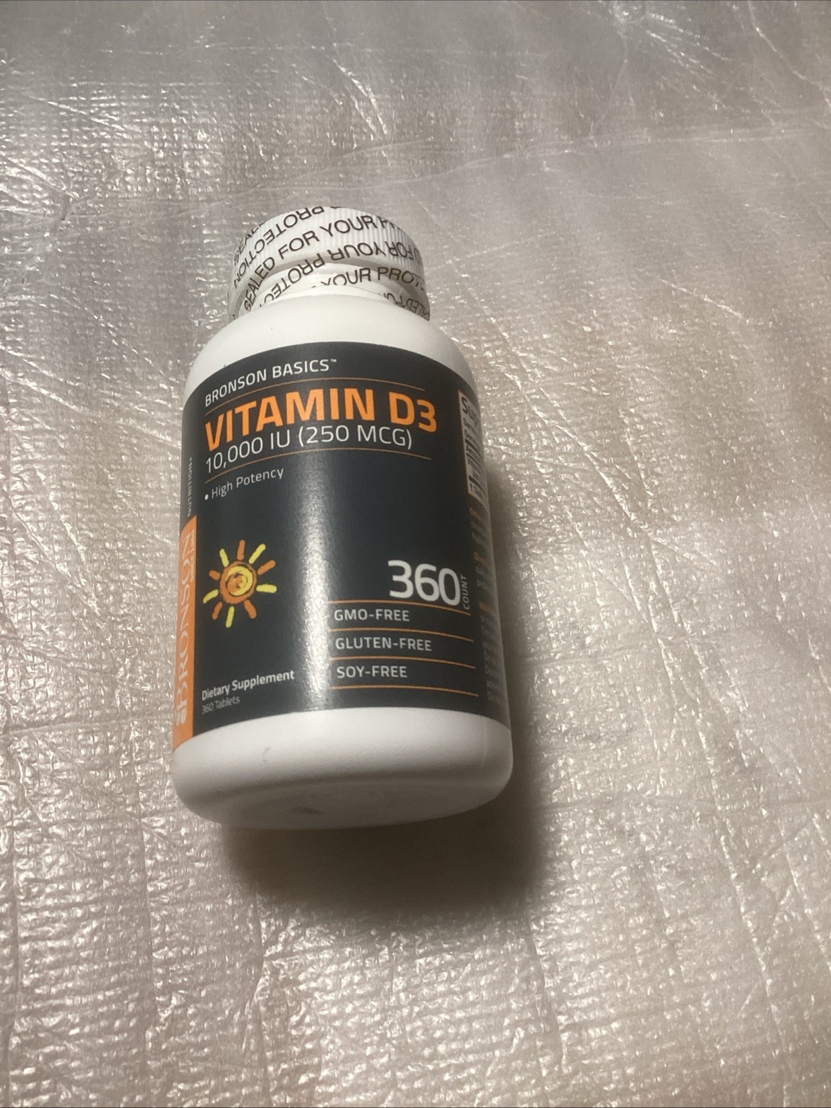 Bronson – Vitamin D3, 10,000 IU – 360Ct. (250MCG)
