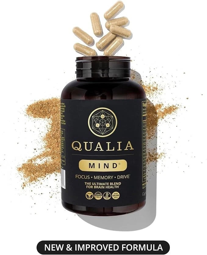 Qualia Mind Brain 2.0 Supplement Nootropics – 120 Capsules – Fast Shipping-New