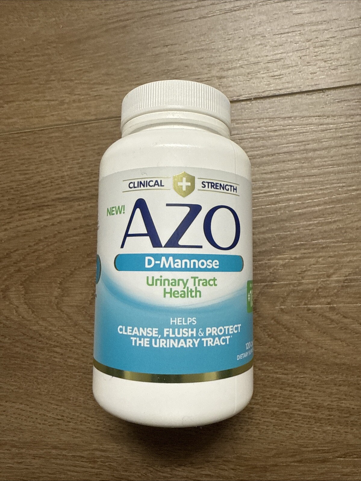Azo D Mannose Urinary Tract Health 120 Capsules Clinical Strength Exp 12/2026+