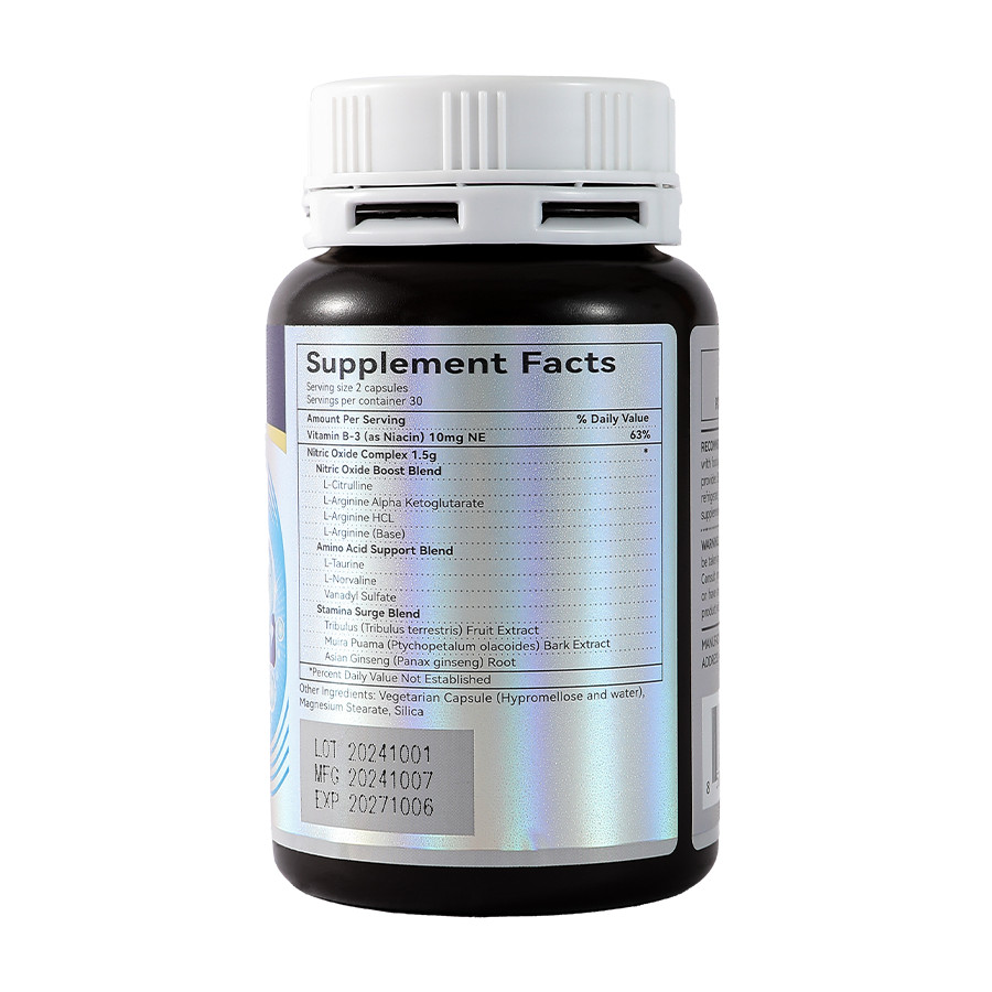 TYILLO Nitric Oxide Booster for Men Maximum Blood Flow & Stamina Support