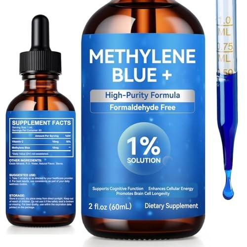 Blue Supplement – Pharmaceutical Grade, 2 FL OZ, 1% USP Grade, Liquid