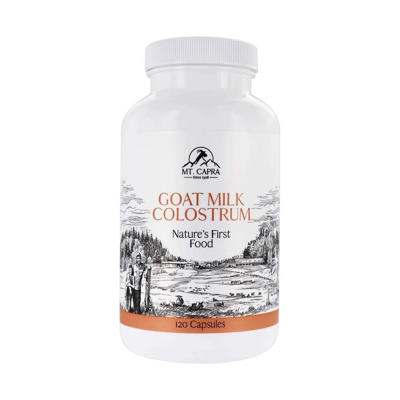 Capra Colostrum – 120 Capsules by Mt. Capra