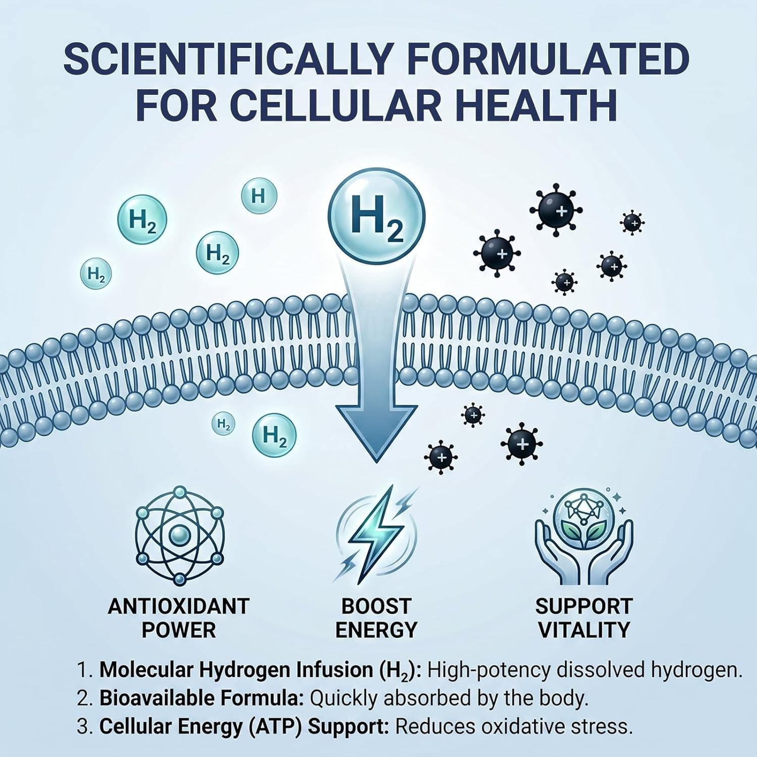 Hydrogen Water Tablets Molecular Hydrogen Tablets for Drinking Water