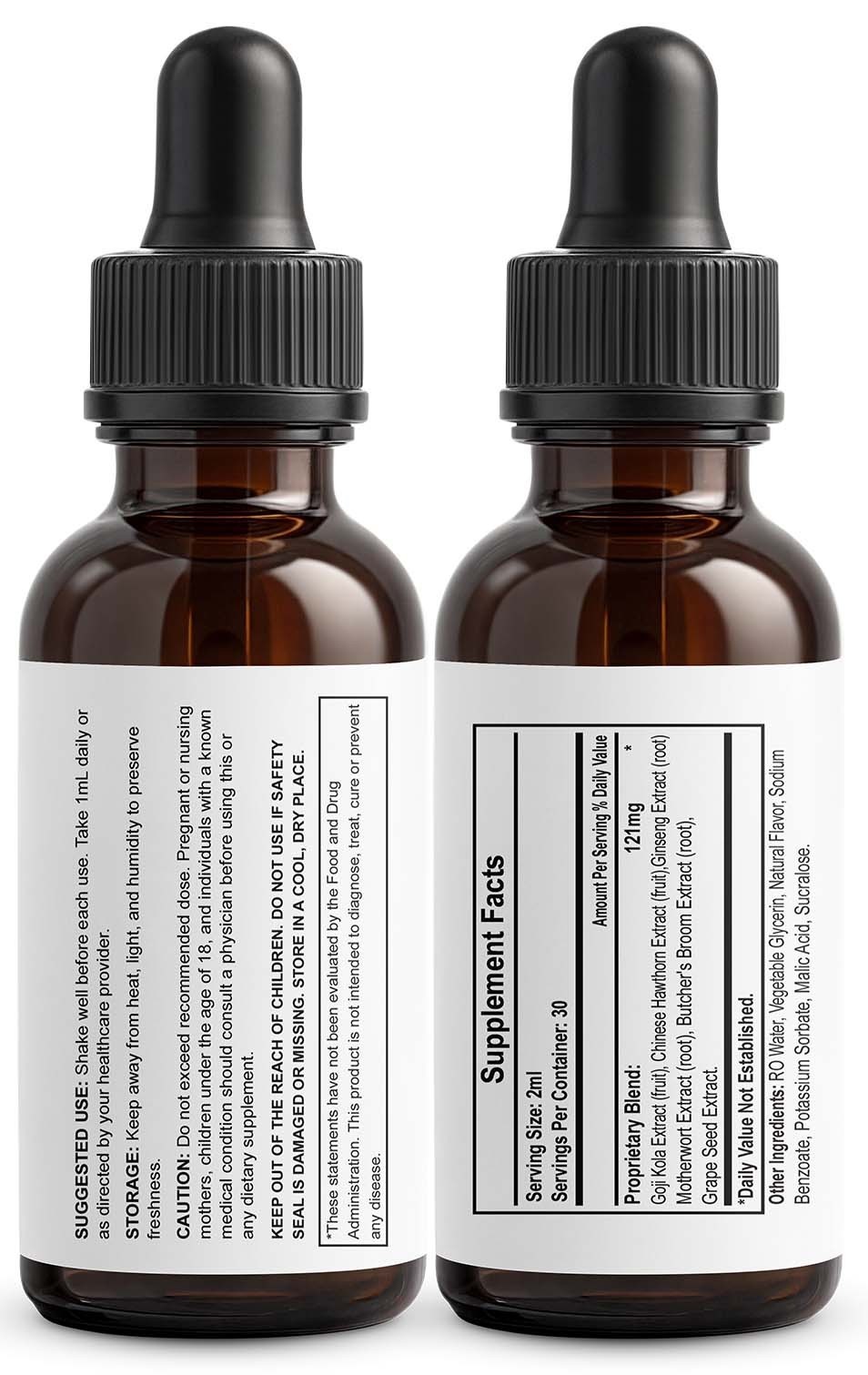 (5 Pack) Zen Cortex Oral Drops For Tinnitus and Ringing Ears, ZenCortex (10 oz)