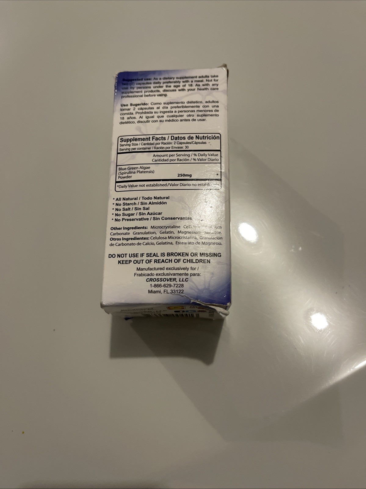 BIOXTRION Natural Stem Cell Production Supplement 60 Capsule Exp 3/26 NEW IN BOX