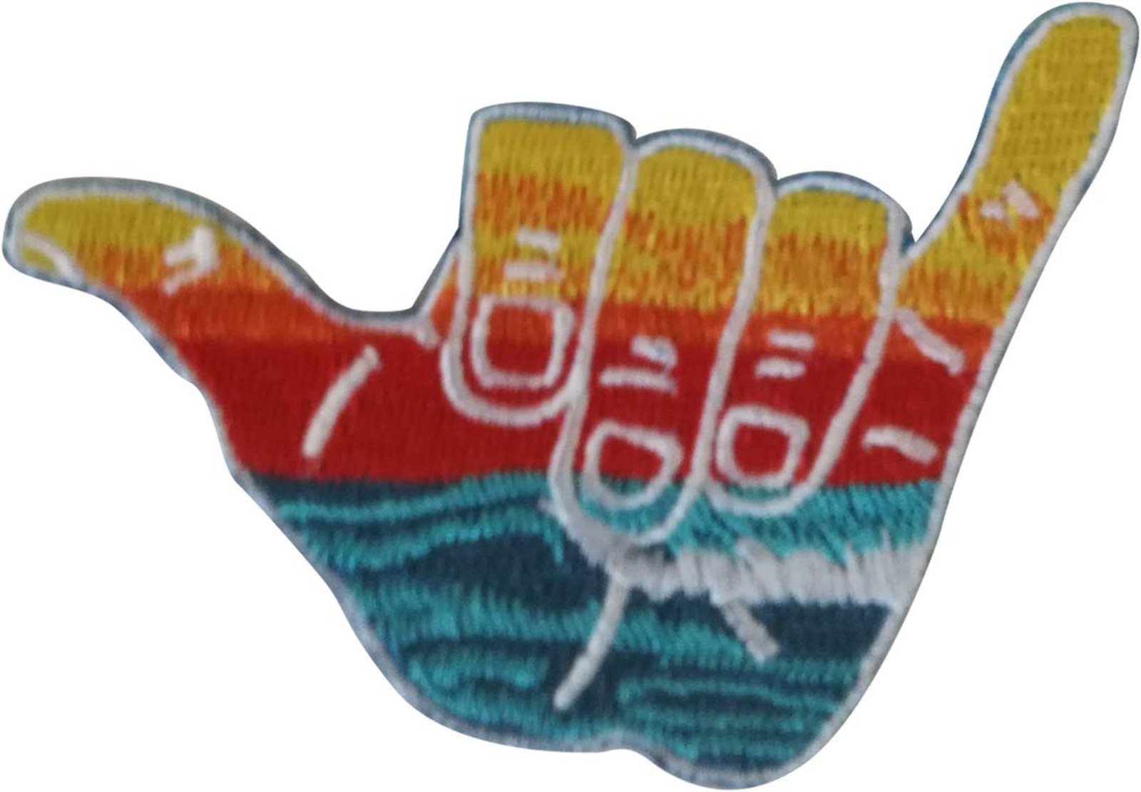 C&D Visionary DSX Hang Loose Learn to Surf Patch, Multi Color