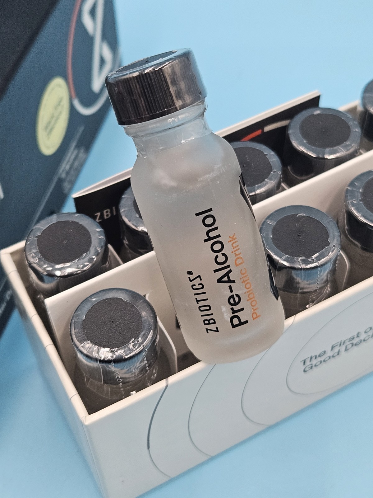 12 Pack Probiotic Feel Better After Drinking ZBiotics 0.47 Fl Oz Wake Refreshed