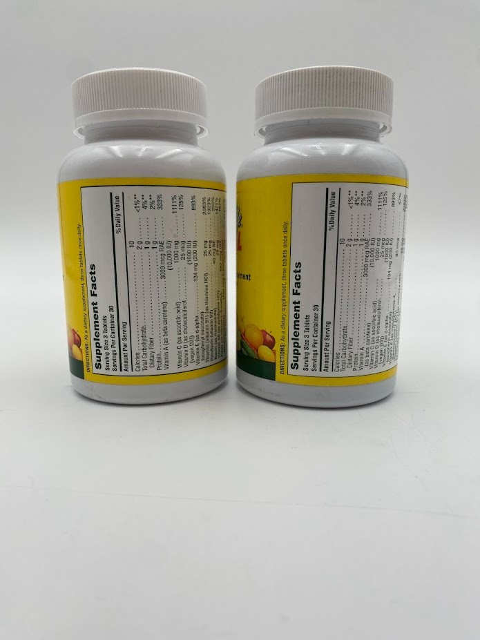 NaturesPlus SourceOfLife Original 90 tablets Lot of 2 EXP 8/2027