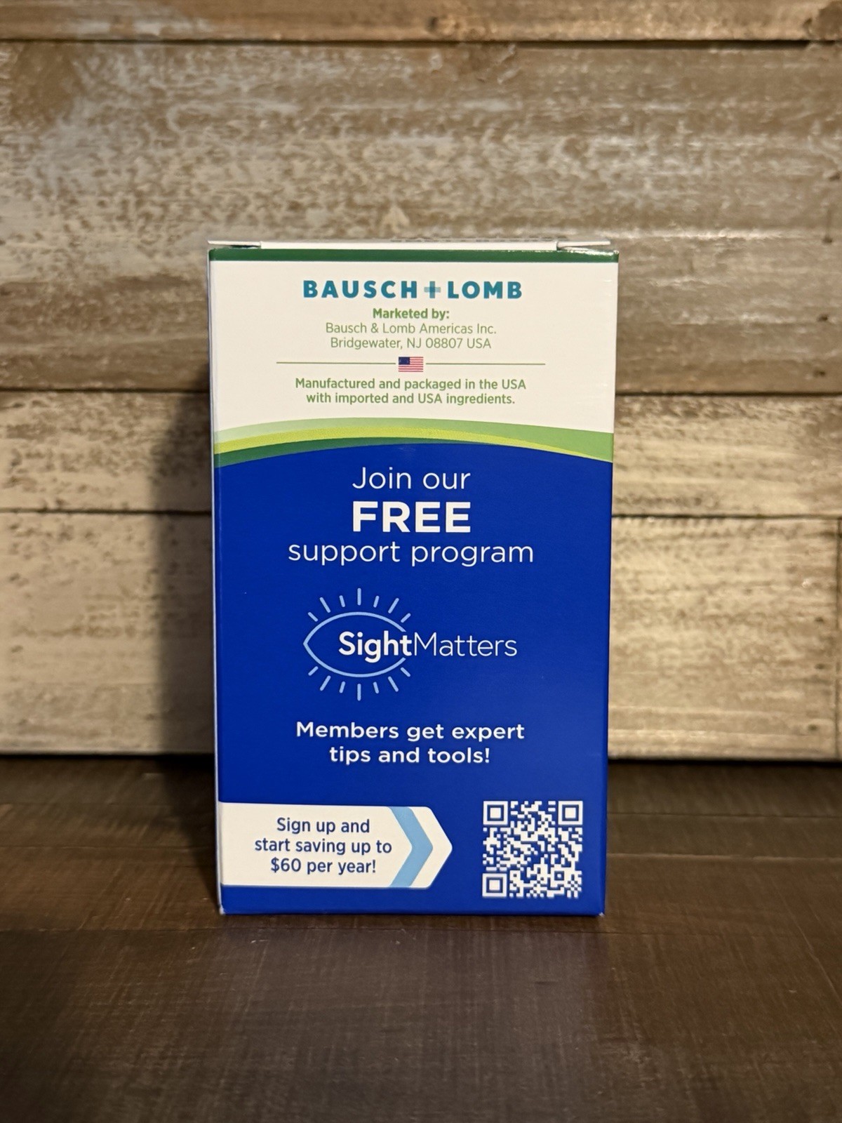 Bausch + Lomb PreserVision AREDS 2 120 Ct. EXP 01/2028