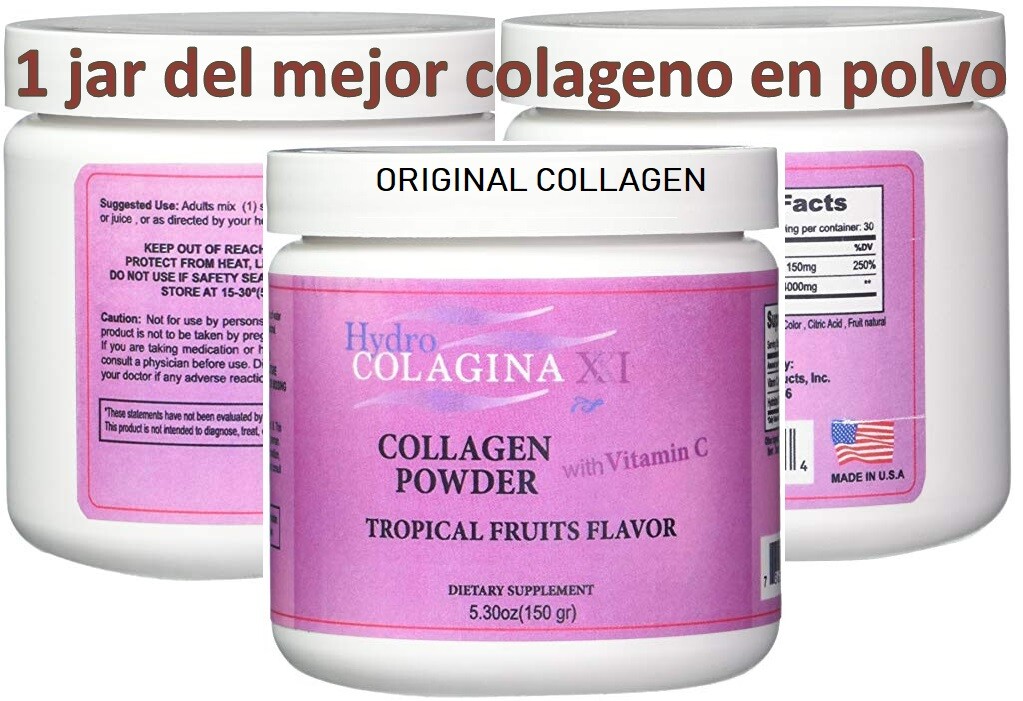 Hidrolized Collagen En Polvo Nails Powder Skin face beauty skinglow