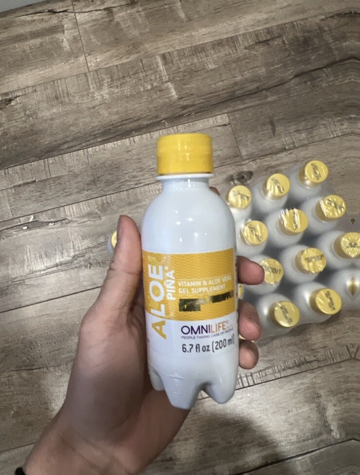omnilife Aloe Beta Piña 24 pack 6.7oz (200ml)