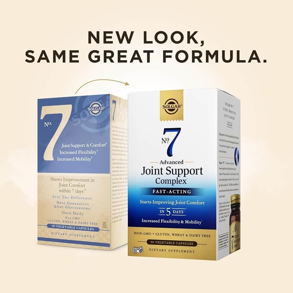 Solgar No. 7 Joint Support (90 Vegetable Capsules)
