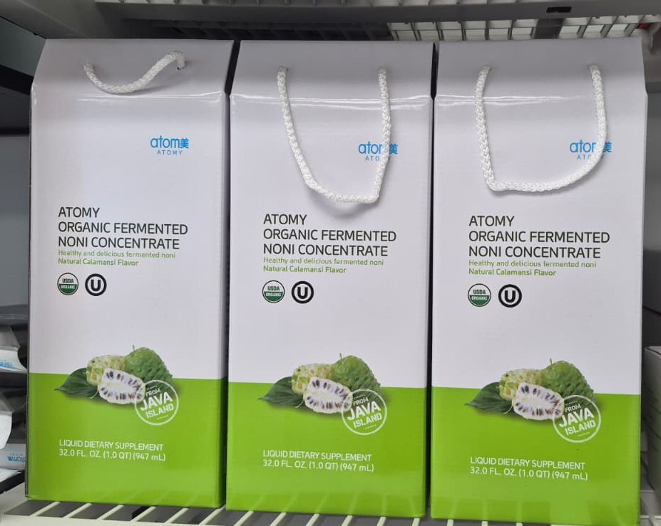 ATOMY Organic Fermented Noni Concentrate 32 fl oz Bottle of 1 New Unopened Box