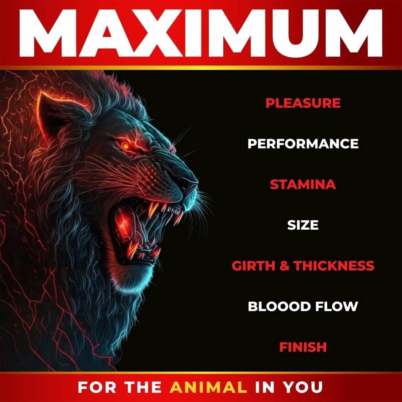 2x ERUPTION – Male Performance Support – Boost Stamina, Size, Stamina & Vitality
