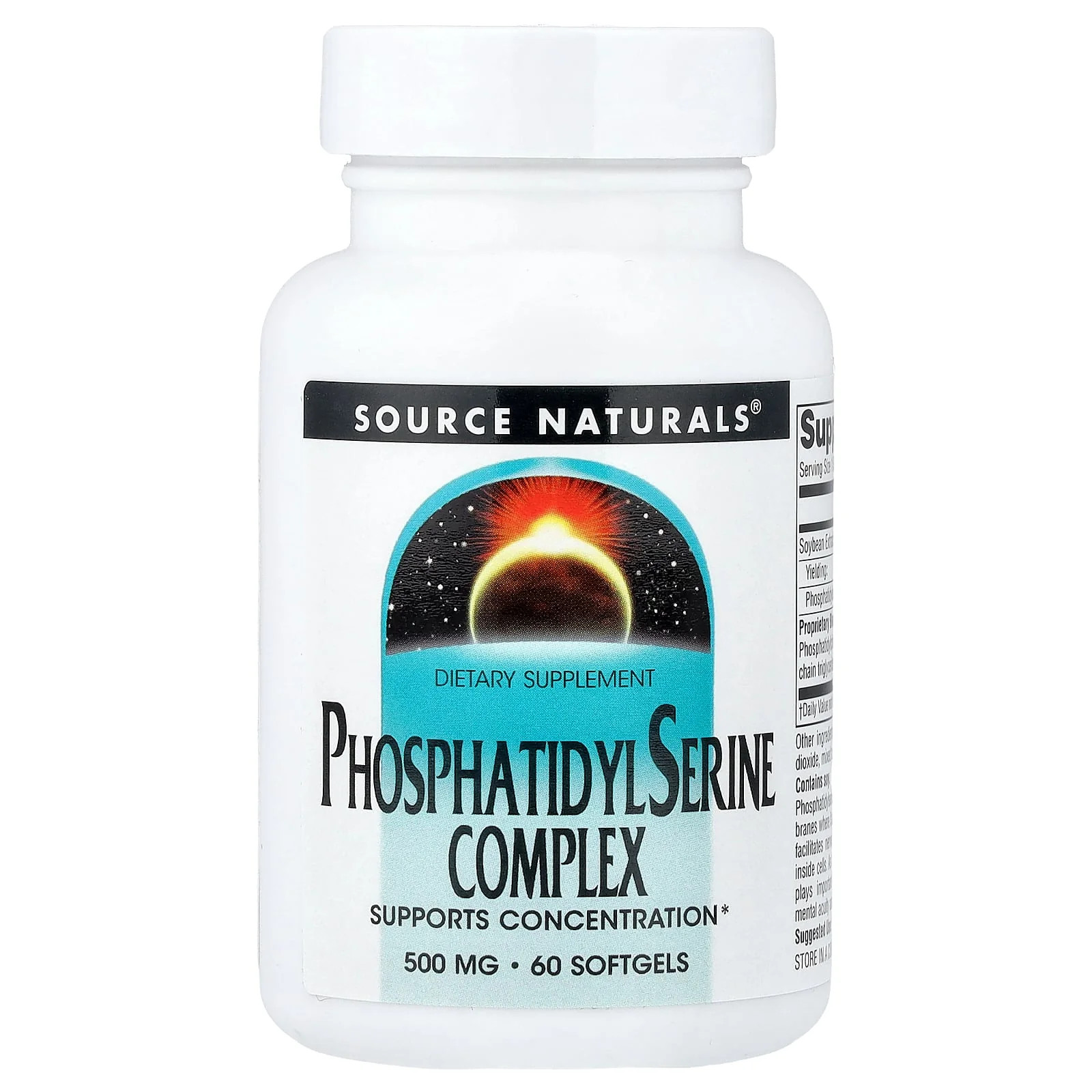 2 X Source Naturals, Phosphatidyl Serine Complex, 60 Softgels