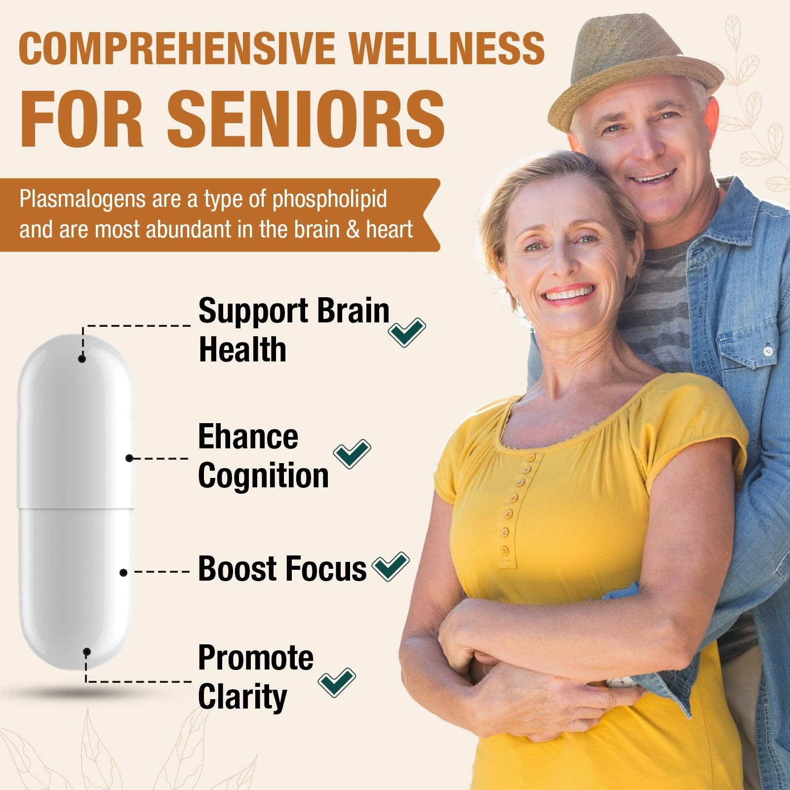 Liposomal Brain Supplements for Memory and Focus – Plasmalogen with Curcumin…