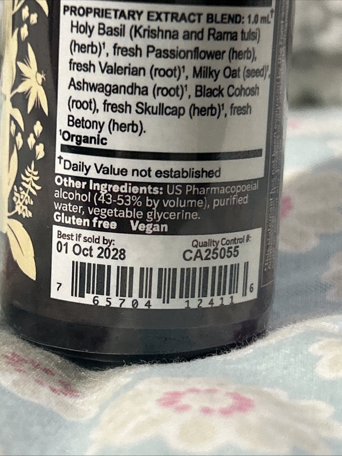 Herbs Etc. Stress Releaf 1oz. Exp 10/1/2028