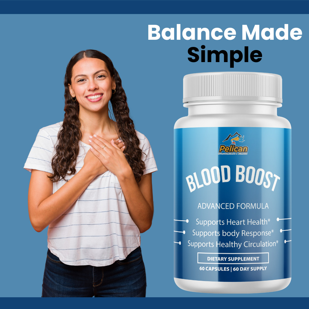 BLOOD BOOST- Blood Support- 4 Bottles- 240 Capsules