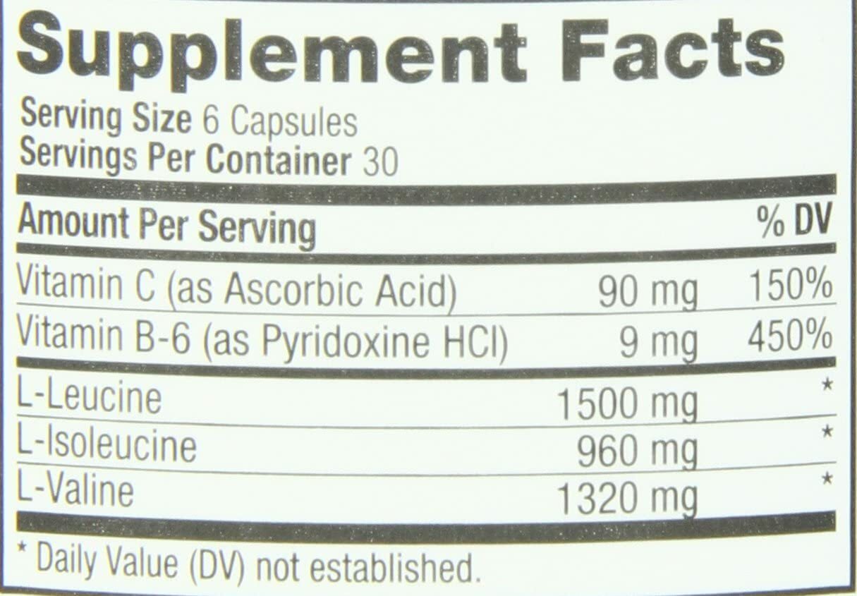 Prolab | BCAA Plus – Growth, Recovery, Strength, Lean Muscle | 3,780mg, 180 Caps