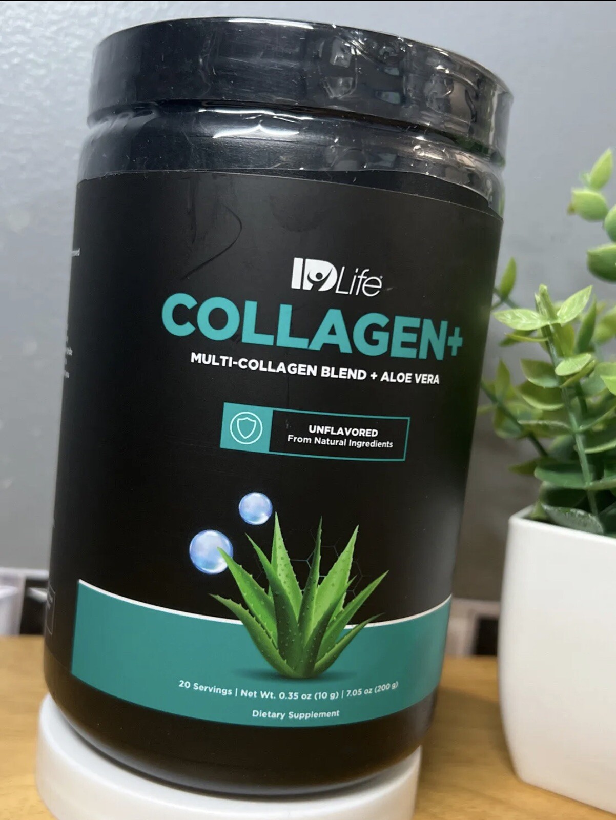 IDLife Collagen+ Multi-Collagen Blend + Aloe Vera 3.52 oz NEW! ID Life! Exp 1/25