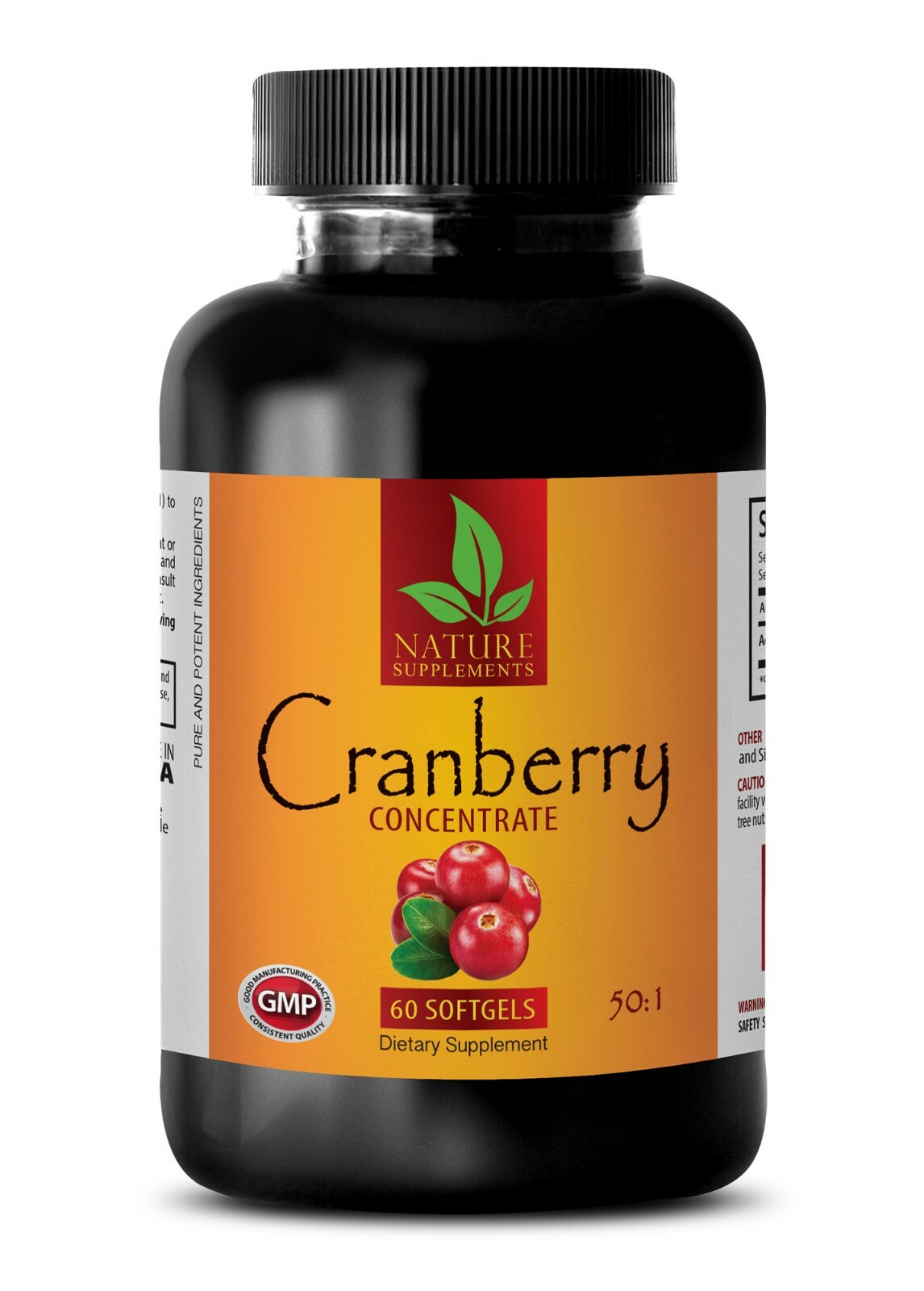 Concentrated Cranberry Extract 50:1 252mg – Bladder Health – Urinary Tract – 1B