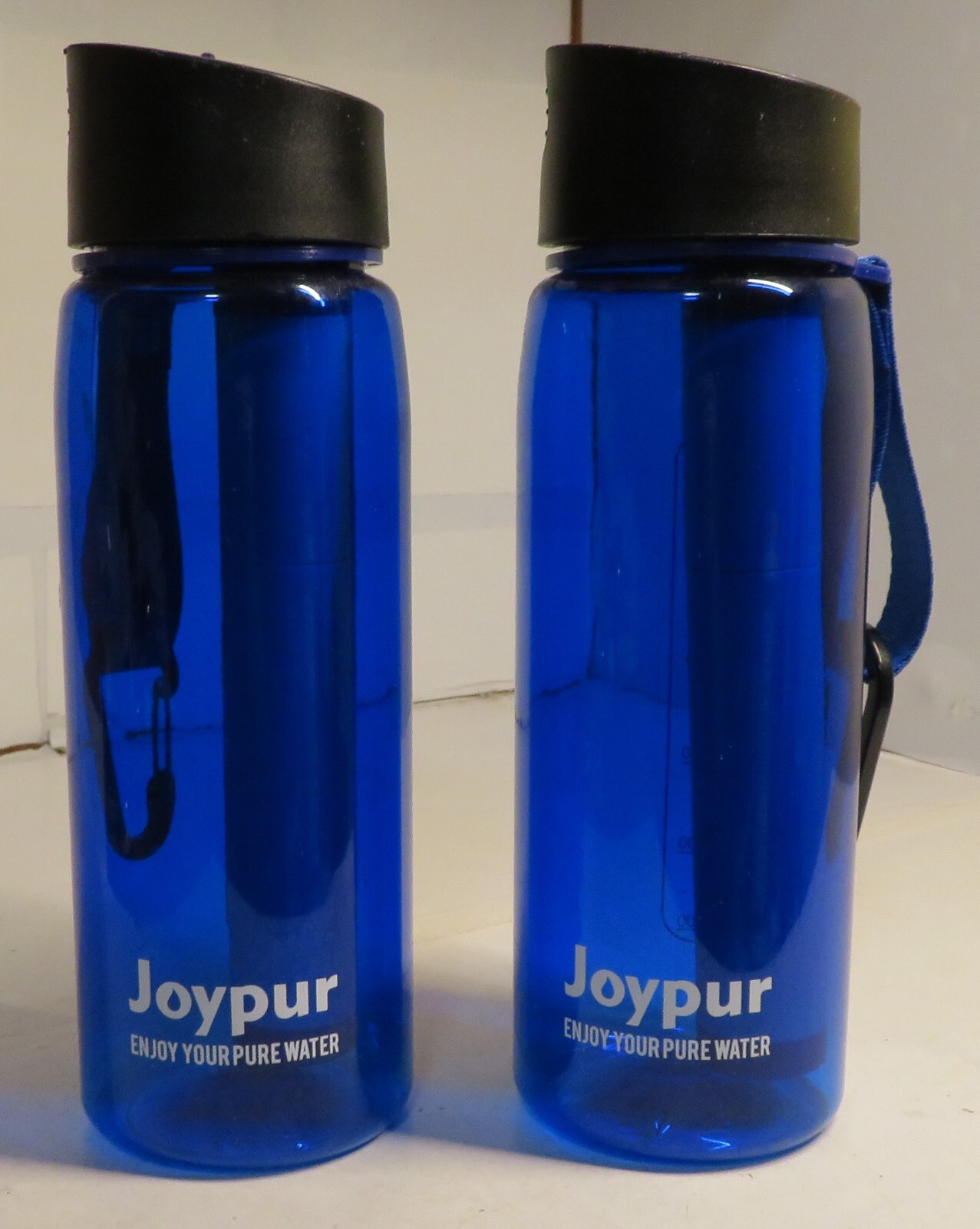 2 Joypur Filtered Sports Water Bottle Purifier Filter Outdoor Water Safely Blue