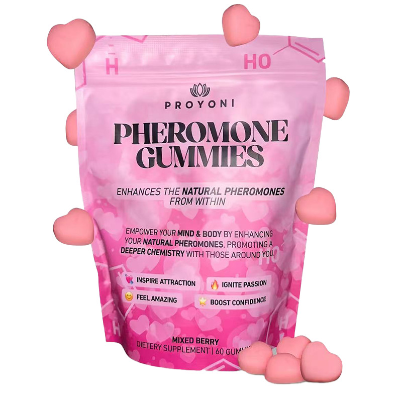 Premium Gummies – 60ct, Mixed Berry, Enhance Eco-Friendly Pheromones, Fitness P