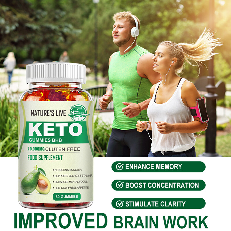 NEW Keto ACV BHB Gummies For Fat Burn Slimming Weight Loss Detox Keto Diet Pills