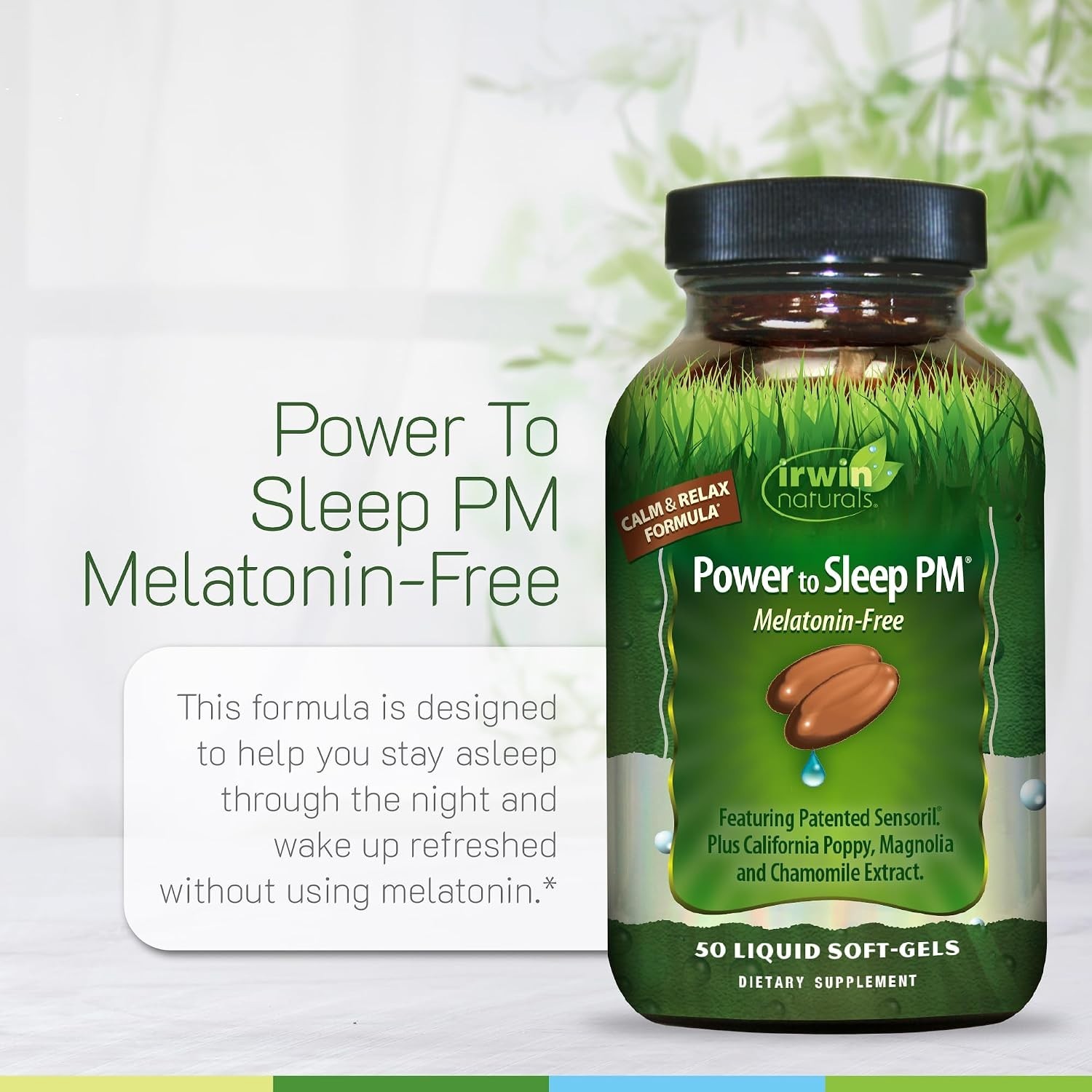 Power to Sleep PM: Melatonin-Free Sleep Support with Ashwagandha & Magnesium
