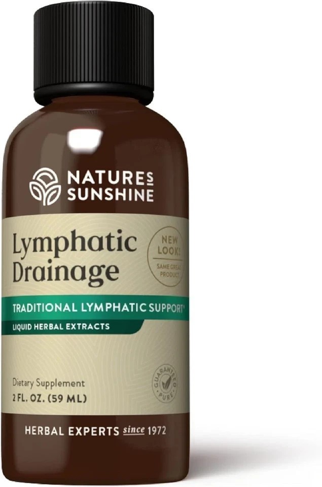 Nature’s Sunshine Lymphatic Drainage – 2 Bottles | Detox, Cleanse & Immune Suppo