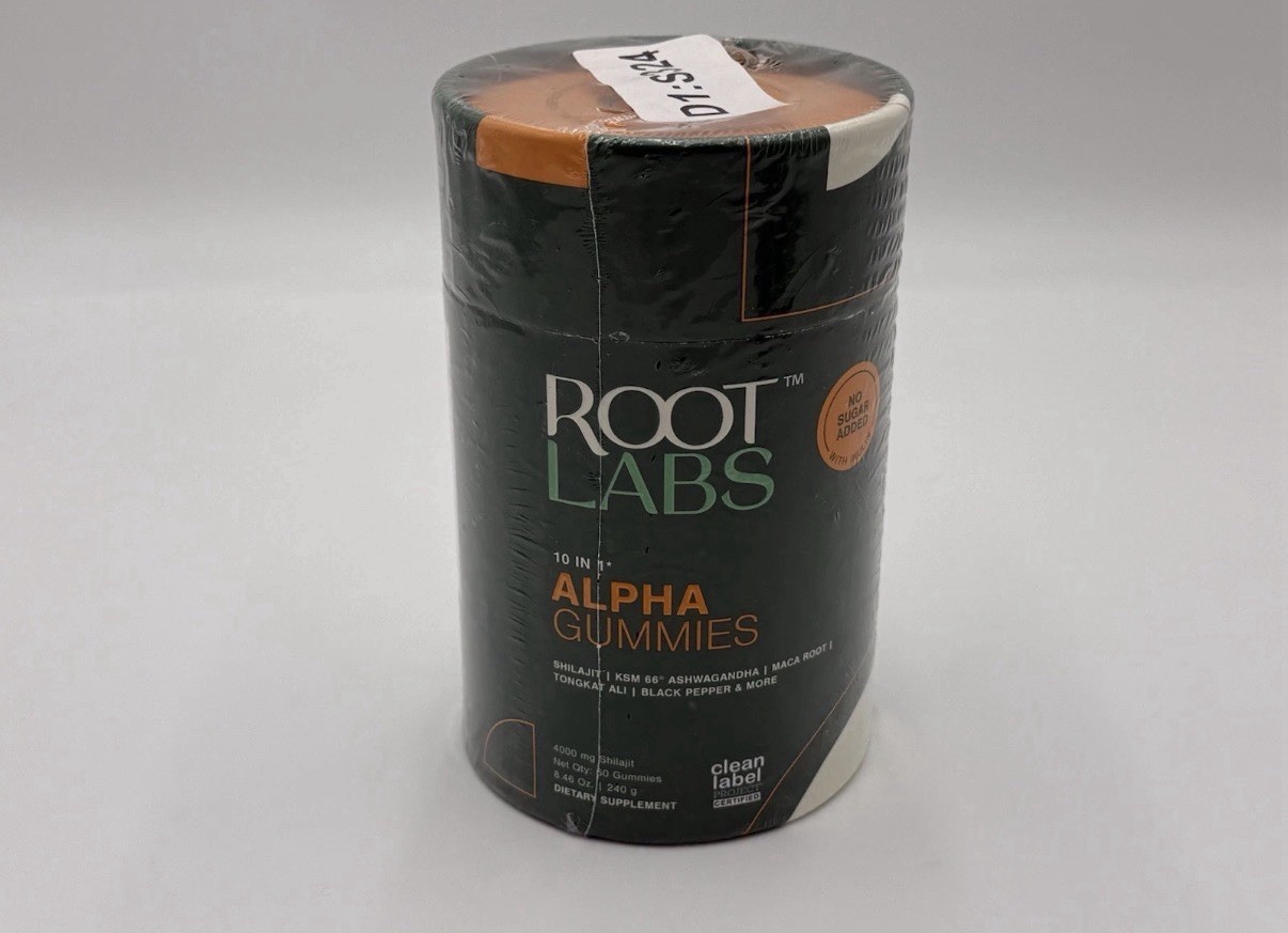 Root Labs 10-1 Alpha Gummies | 4000 mg Pure Shilajit with KSM-66 | 60 Gummies