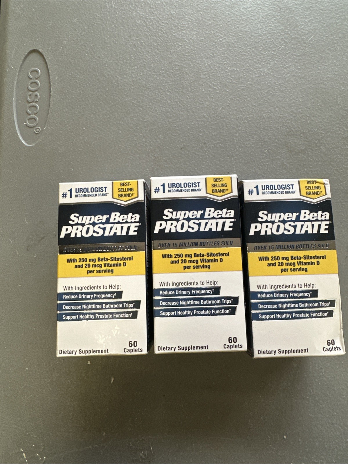 New Vitality Super Beta Prostate Urinary Health Caplets – 60 Count EXP 5/27 + 3x