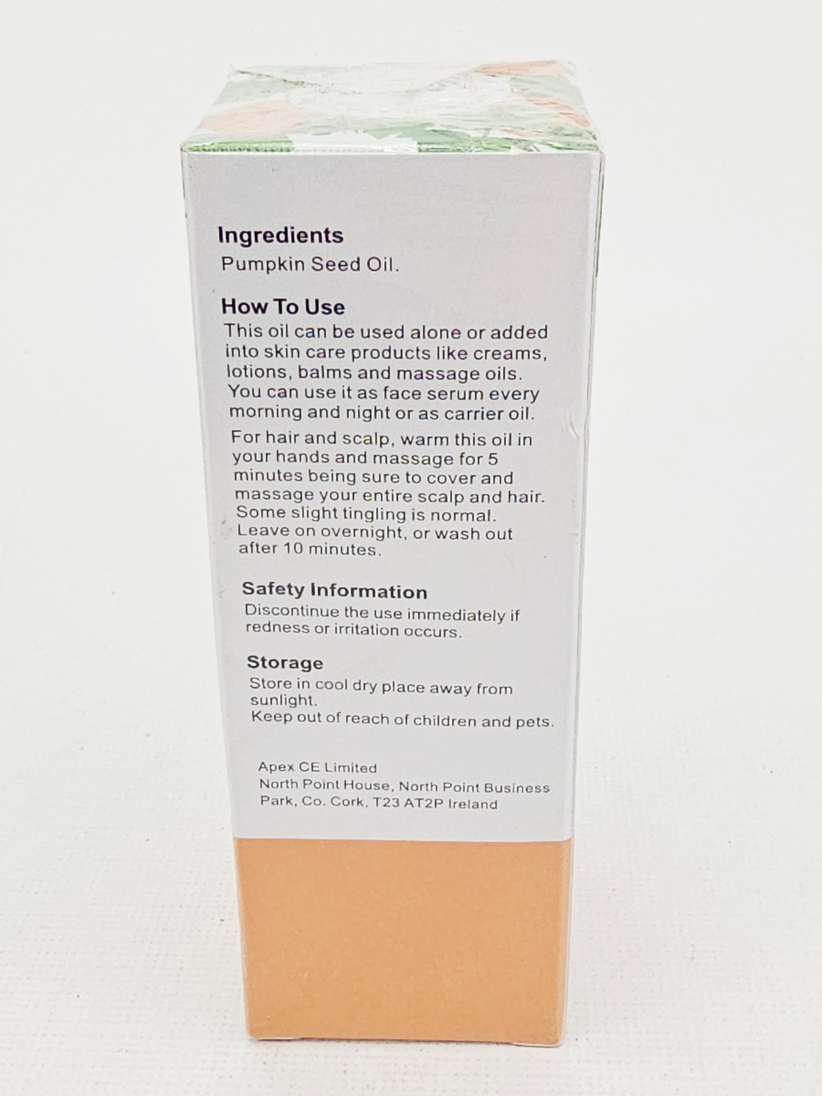 Aliver Pumpkin Seed Oil Hair Face Body Cold Pressed 2 oz BB11/26 Lot of 2