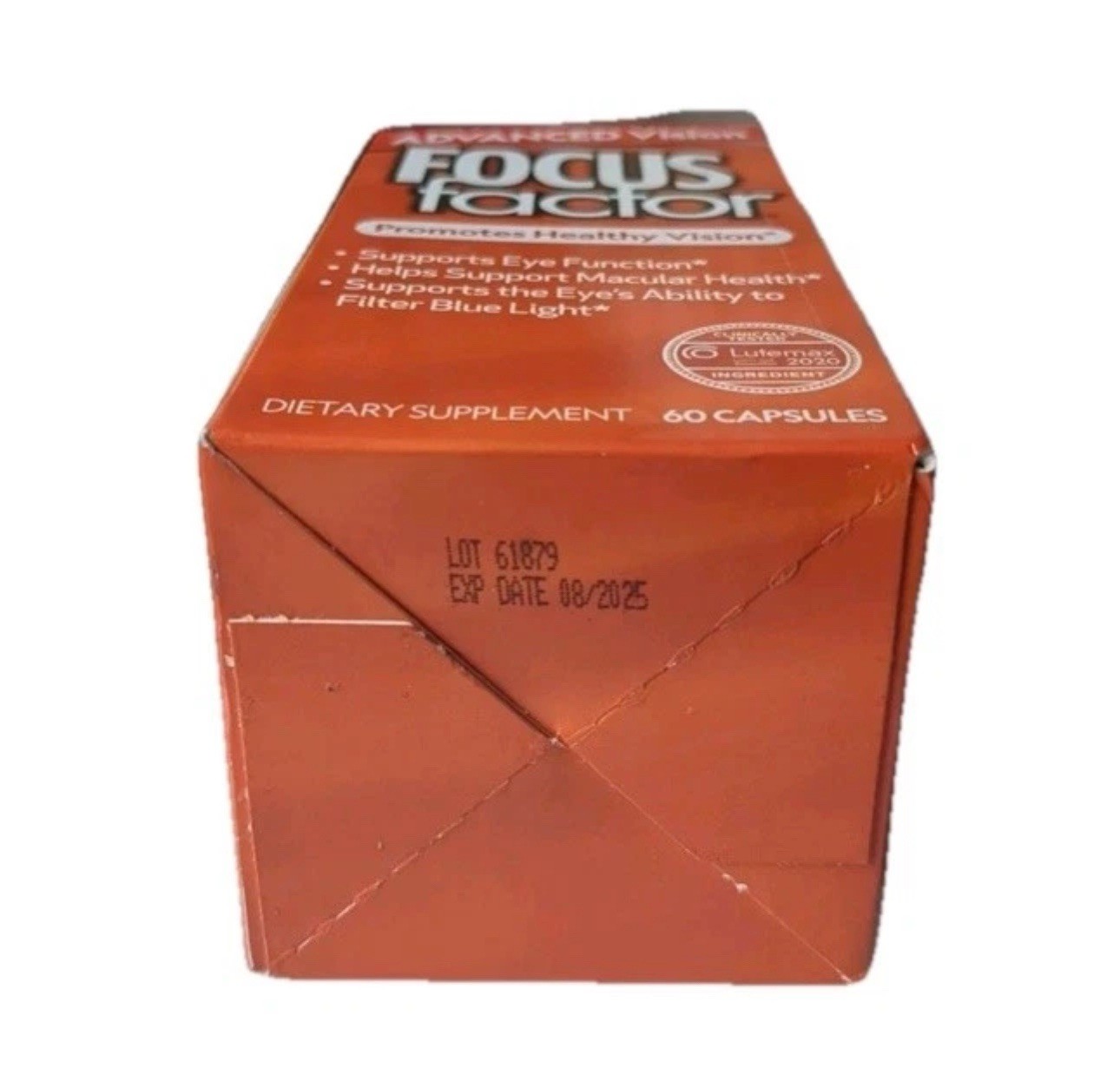 Focus Factor Advanced Vision 60 Capsules Expires: 08/2025