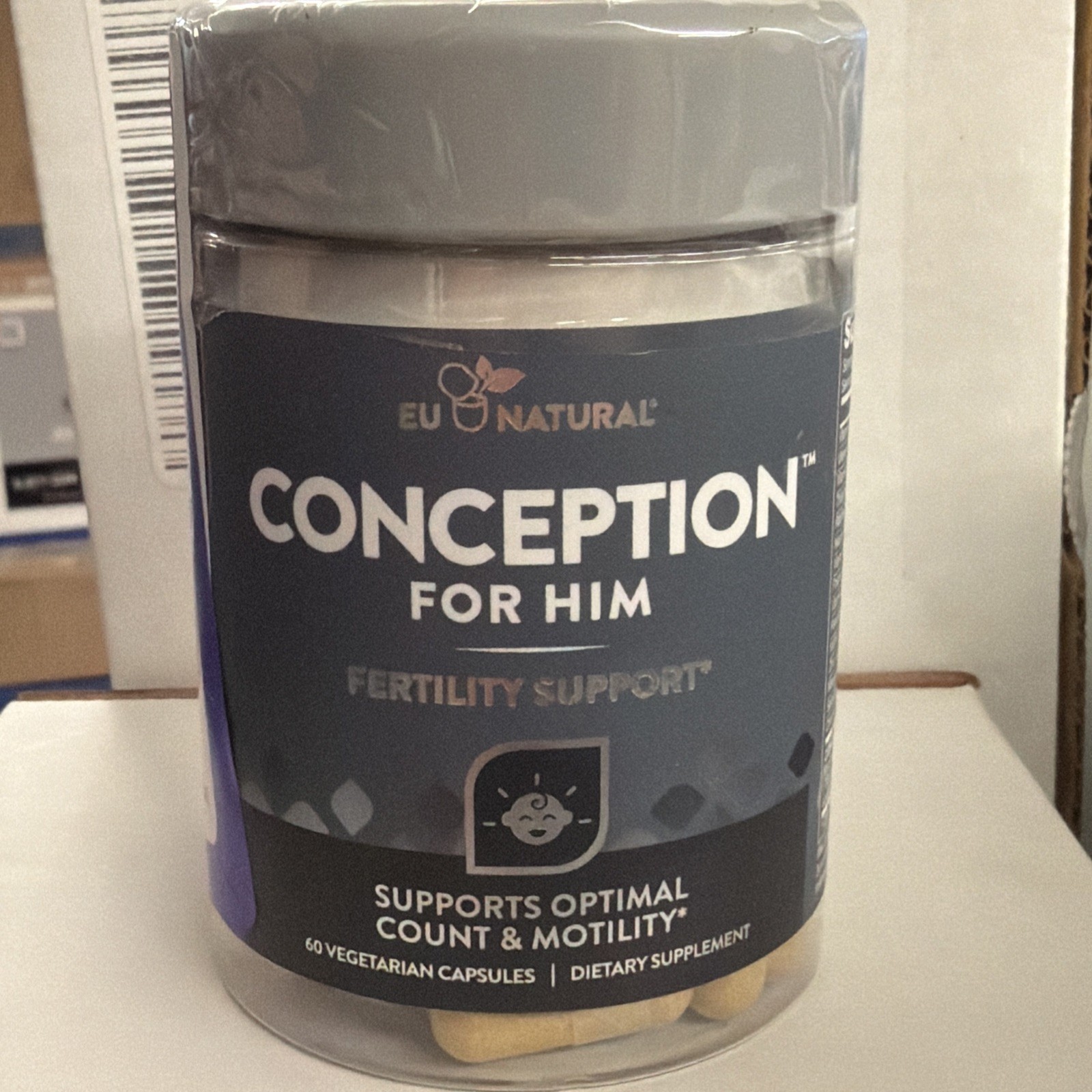 Conception™ For Him, Fertility Support, 60 Vegetarian Capsules