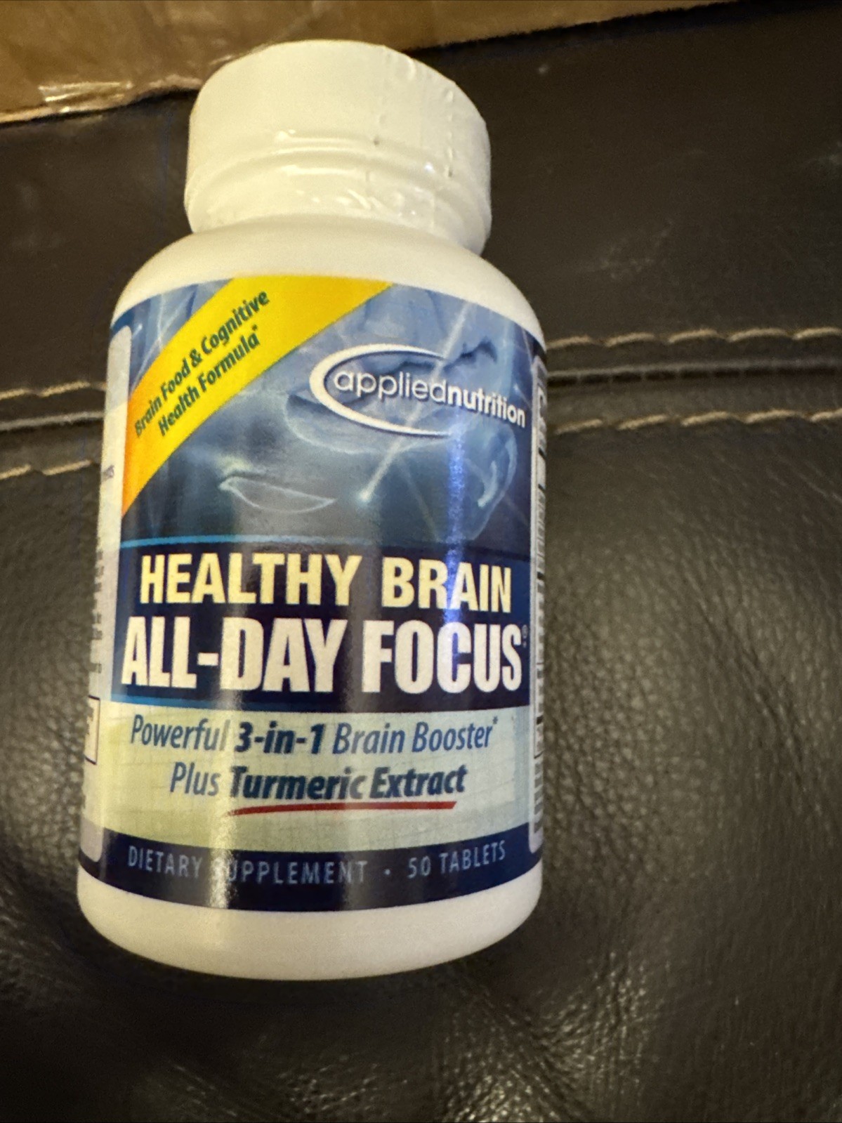 Healthy Brain All-Day Focus – 50 Tablets – Powerful 3-in-1 Brain Booster 4/2025