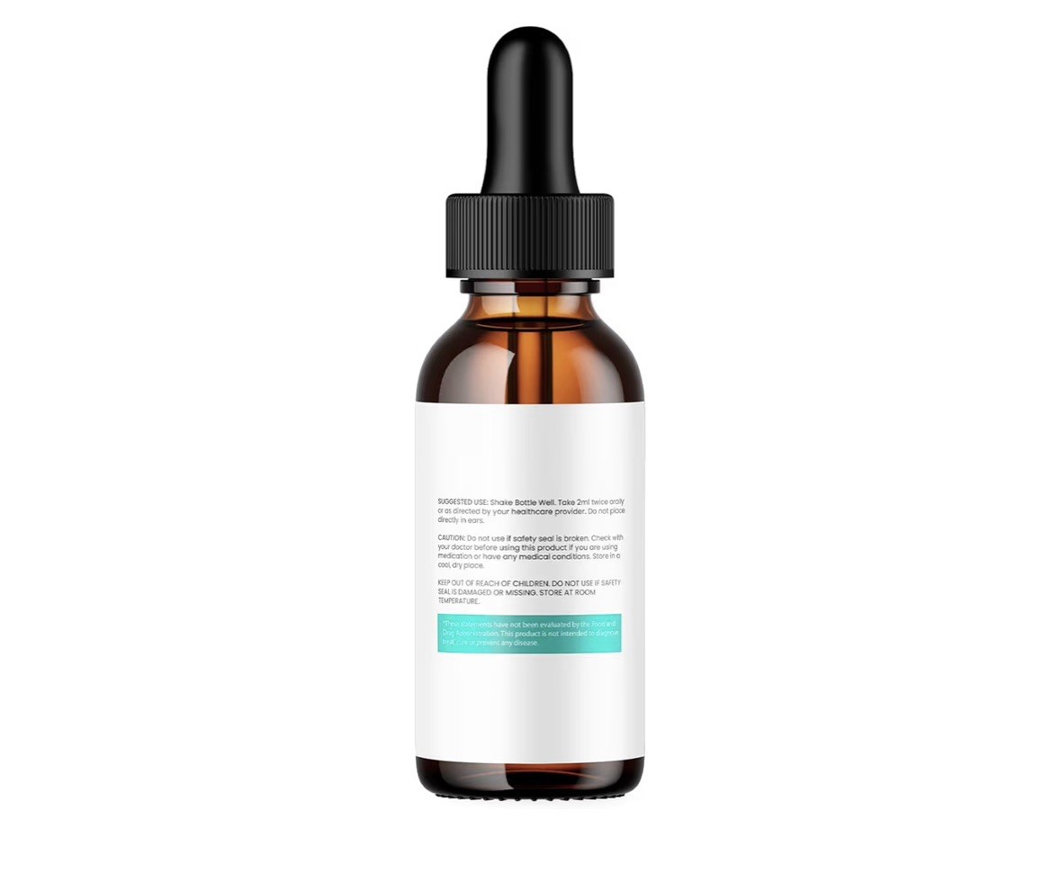 Zen Cortex Oral Drops To Support Healthy Ears, ZenCortex Hearing (1 Pack)