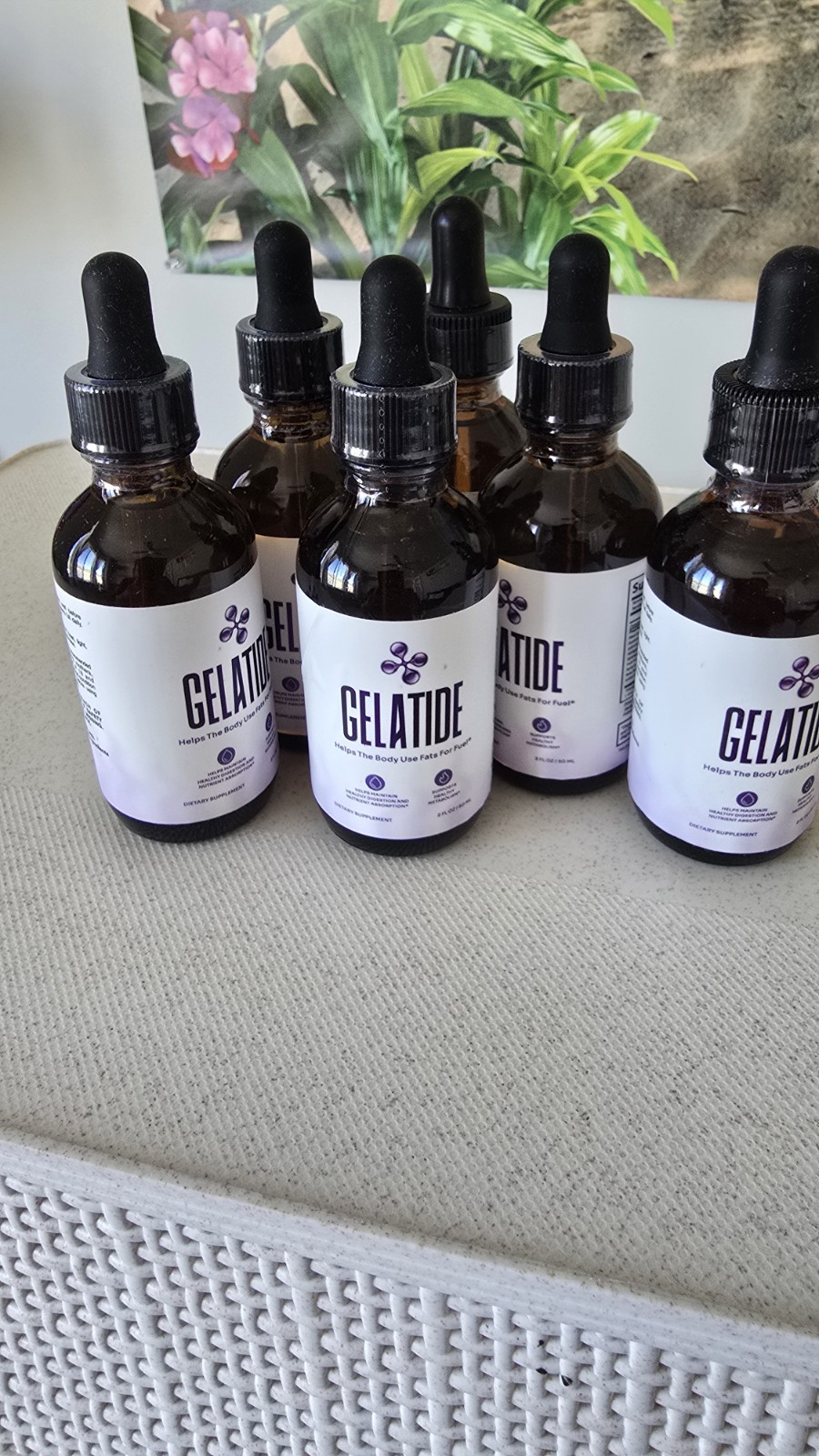 (5 Pack) Gelatide Drops Advanced Health & Fitness Vitamin Gela Tide 150 Servings