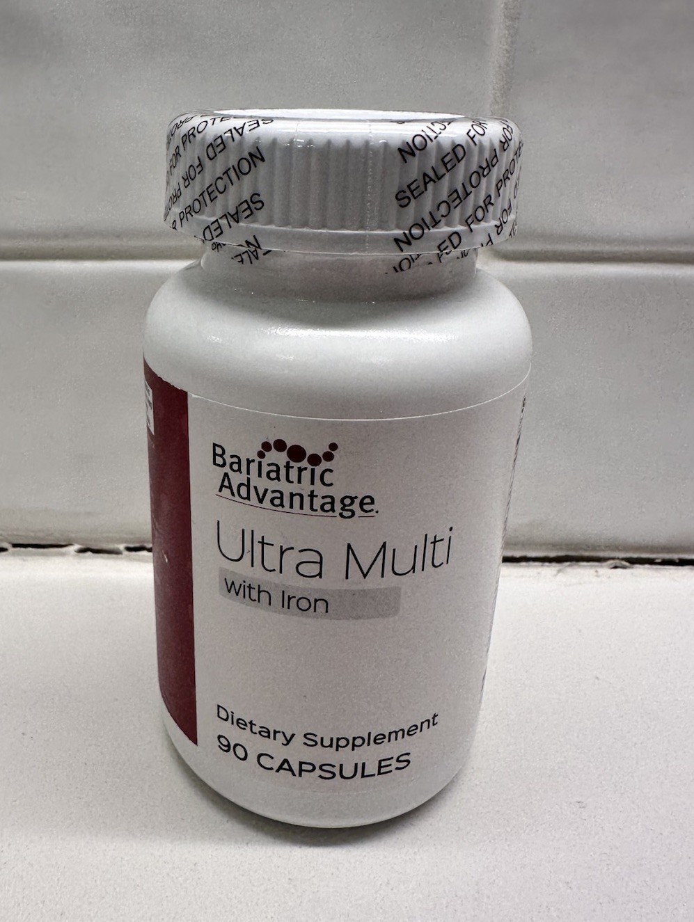 Bariatric Advantage Ultra Multi with Iron High Potency Daily Multivitamin 02/28