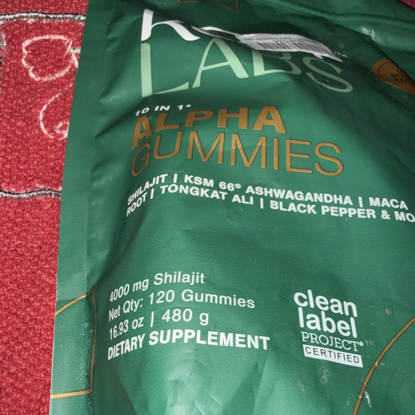 Root Labs 10 In 1 Alpha Gummies 16.93 oz Exp. 3/2027 ~ 120 Gummies