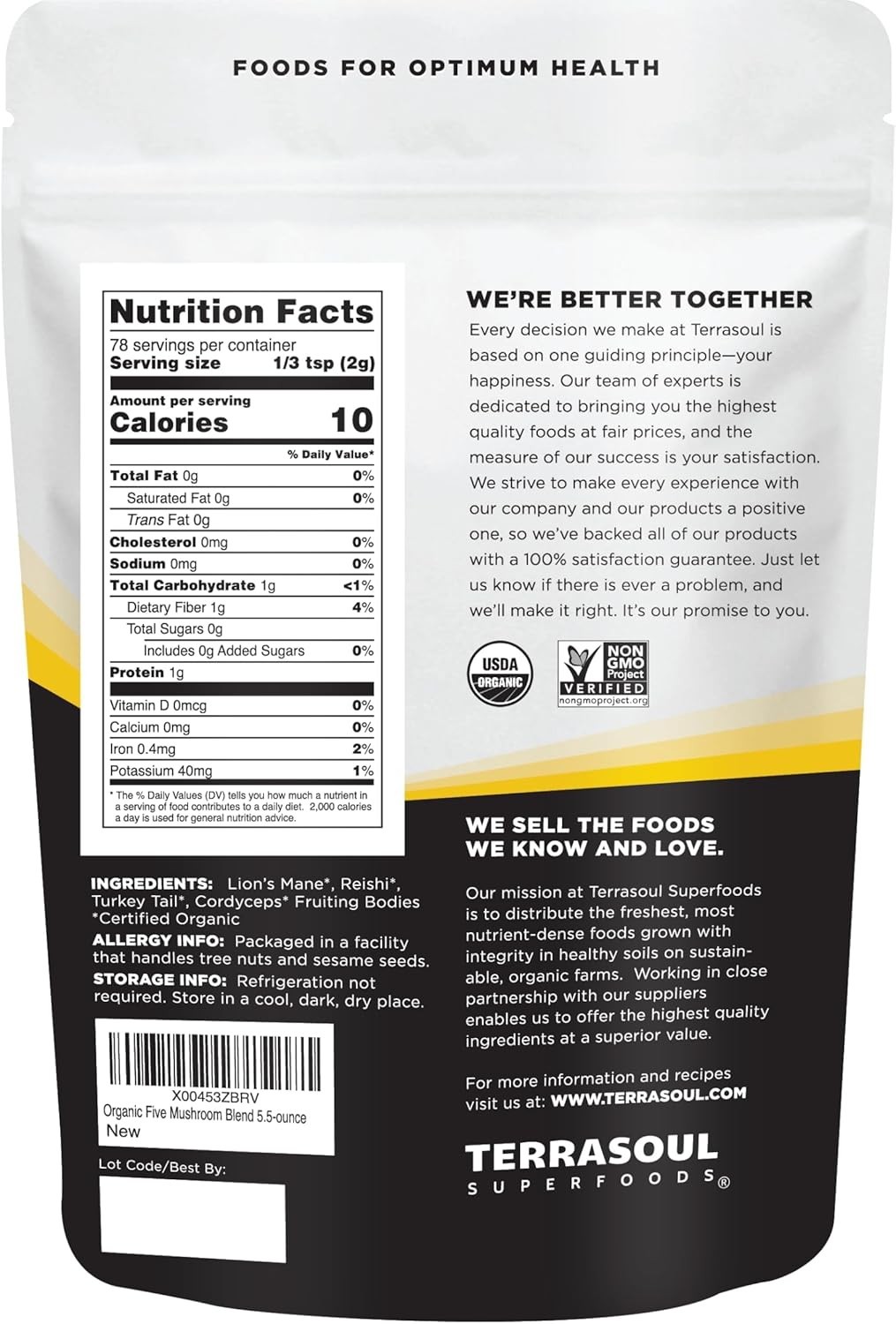 Organic Mushroom Powder Blend – Rich in Flavor & Nutritional Benefits