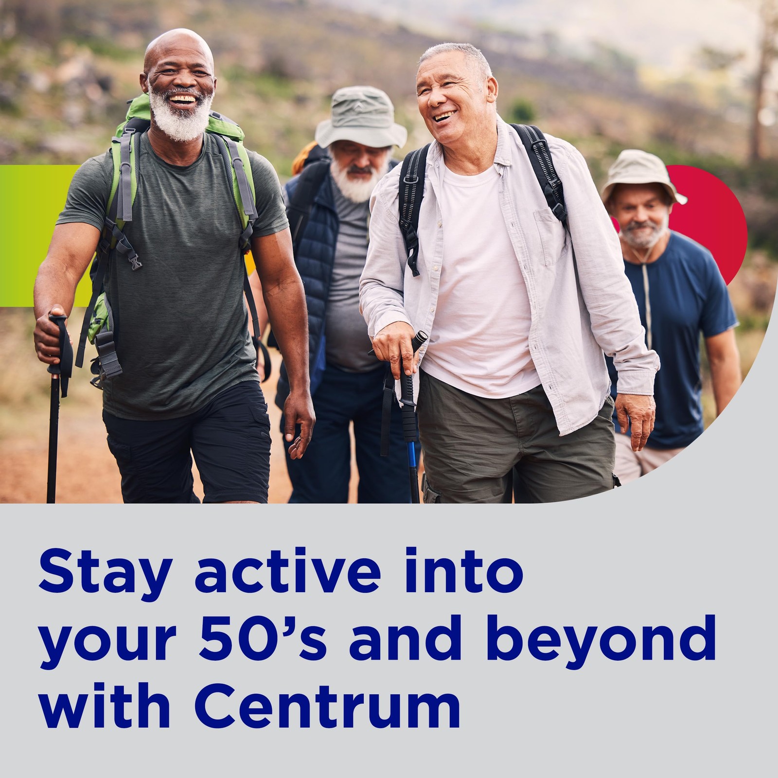 Centrum Silver Men’s 50+ Multivitamin with Vitamin D3, 200 Count (Pack of 1)