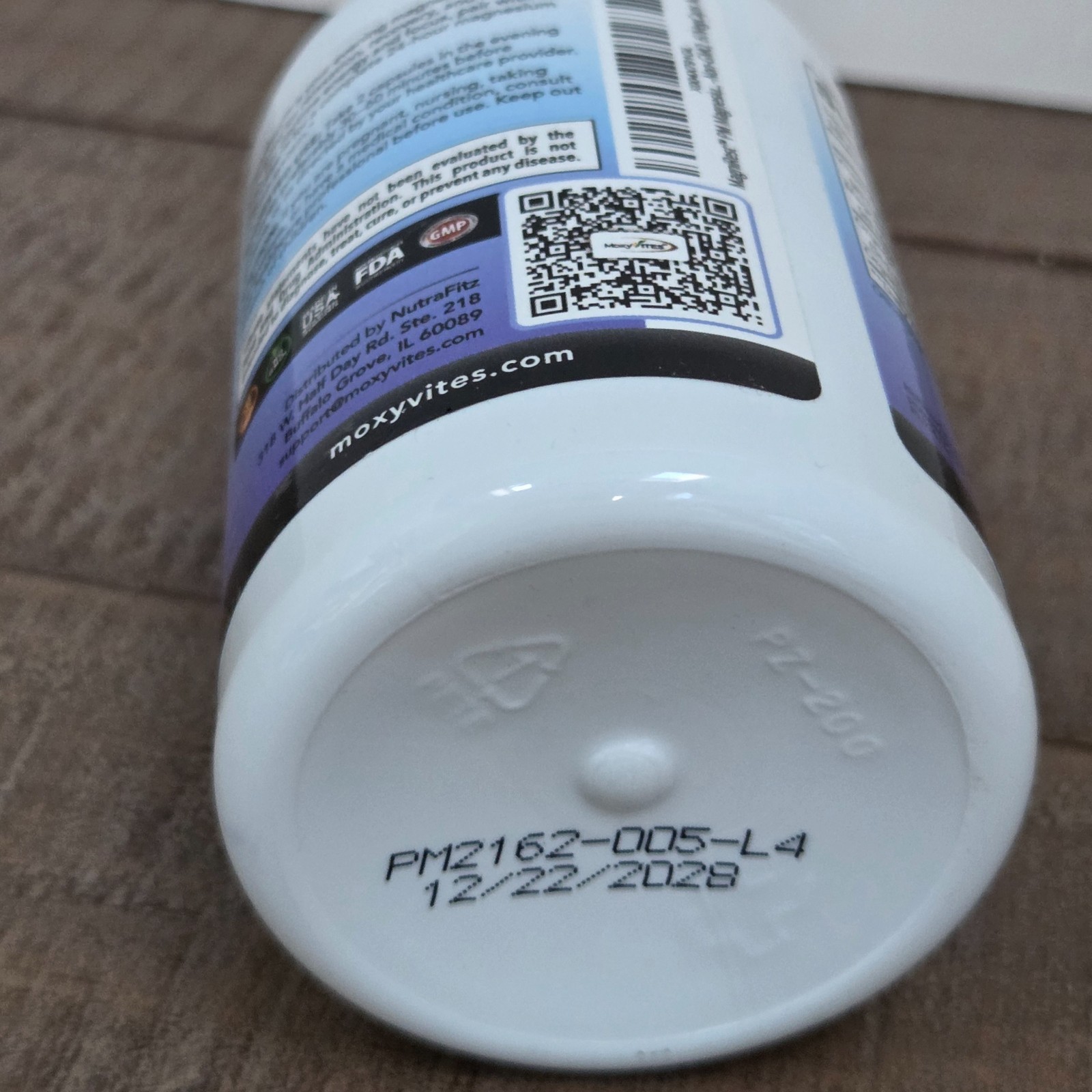 MoxyVites MagniRest PM Magnesium Complex for Women & Men – calming botanicals