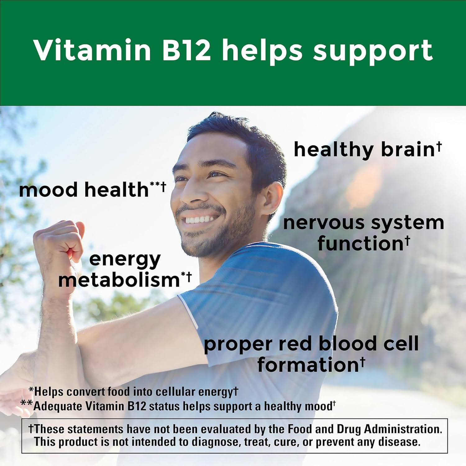 Nature Made Maximum Strength Vitamin B12 5000 Mcg, Energy Metabolism Support