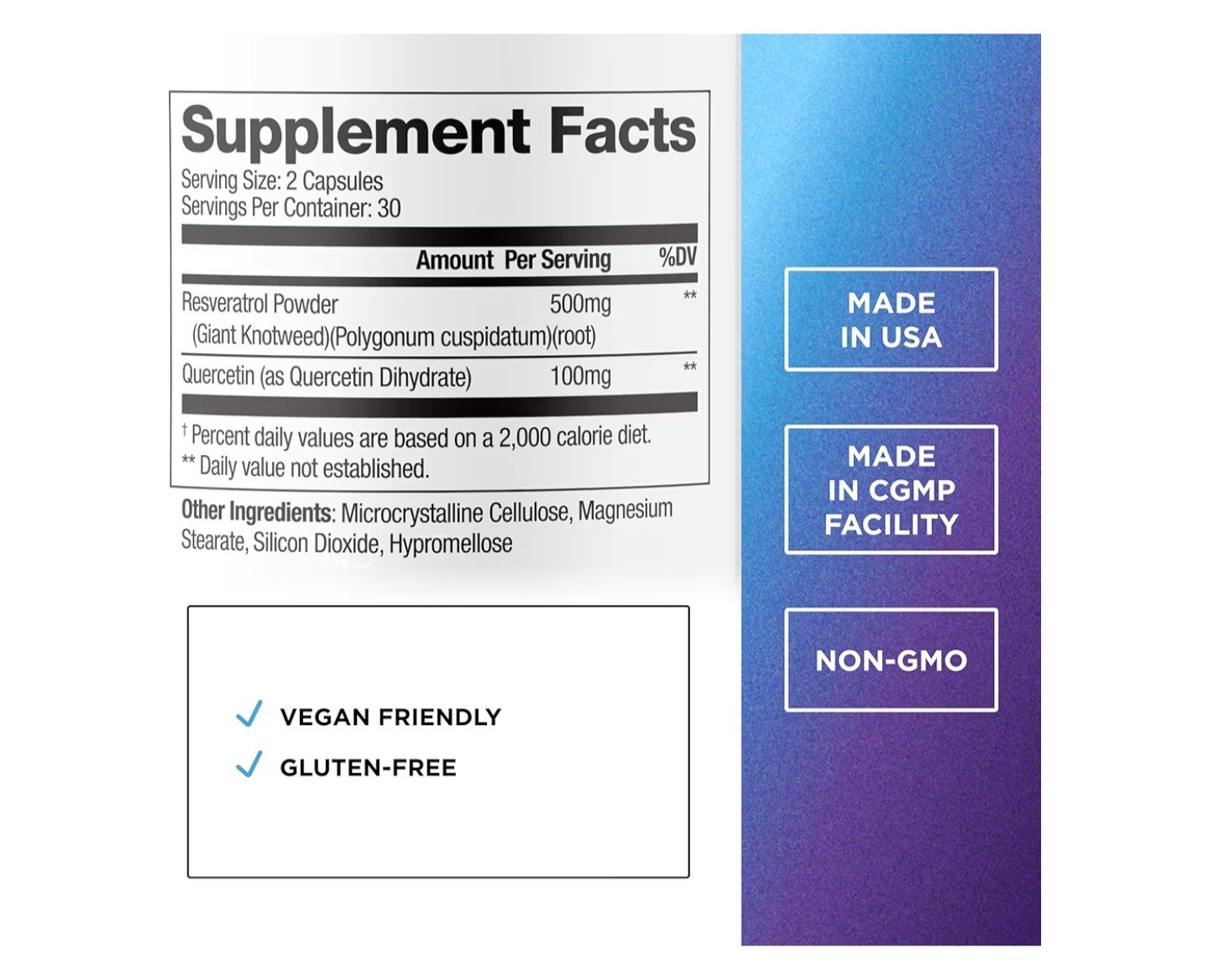 DR. EMIL NUTRITION Resveratrol SupplementHealthy Aging Supplement 500mg-60Capsul