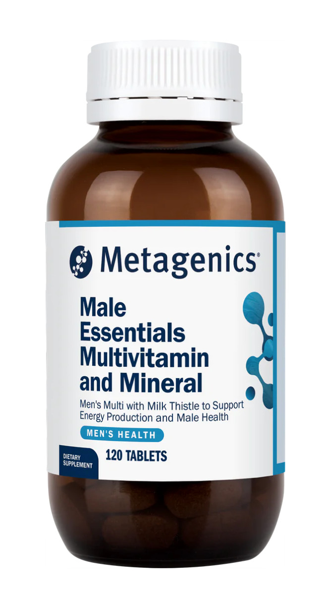 Metagenics Male Essentials Multivitamin and Mineral 120 tablets