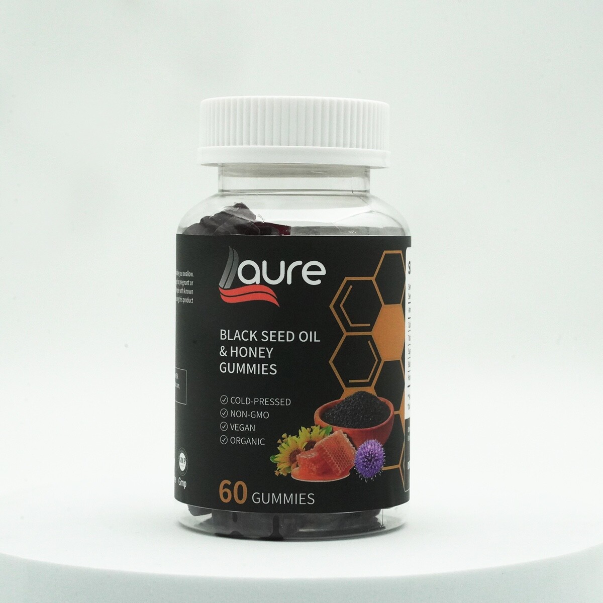 Black Seed Oil & Honey Gummies W/ 2%+ THYMOQUINONE | Nigella Sativa Seeds| Su…