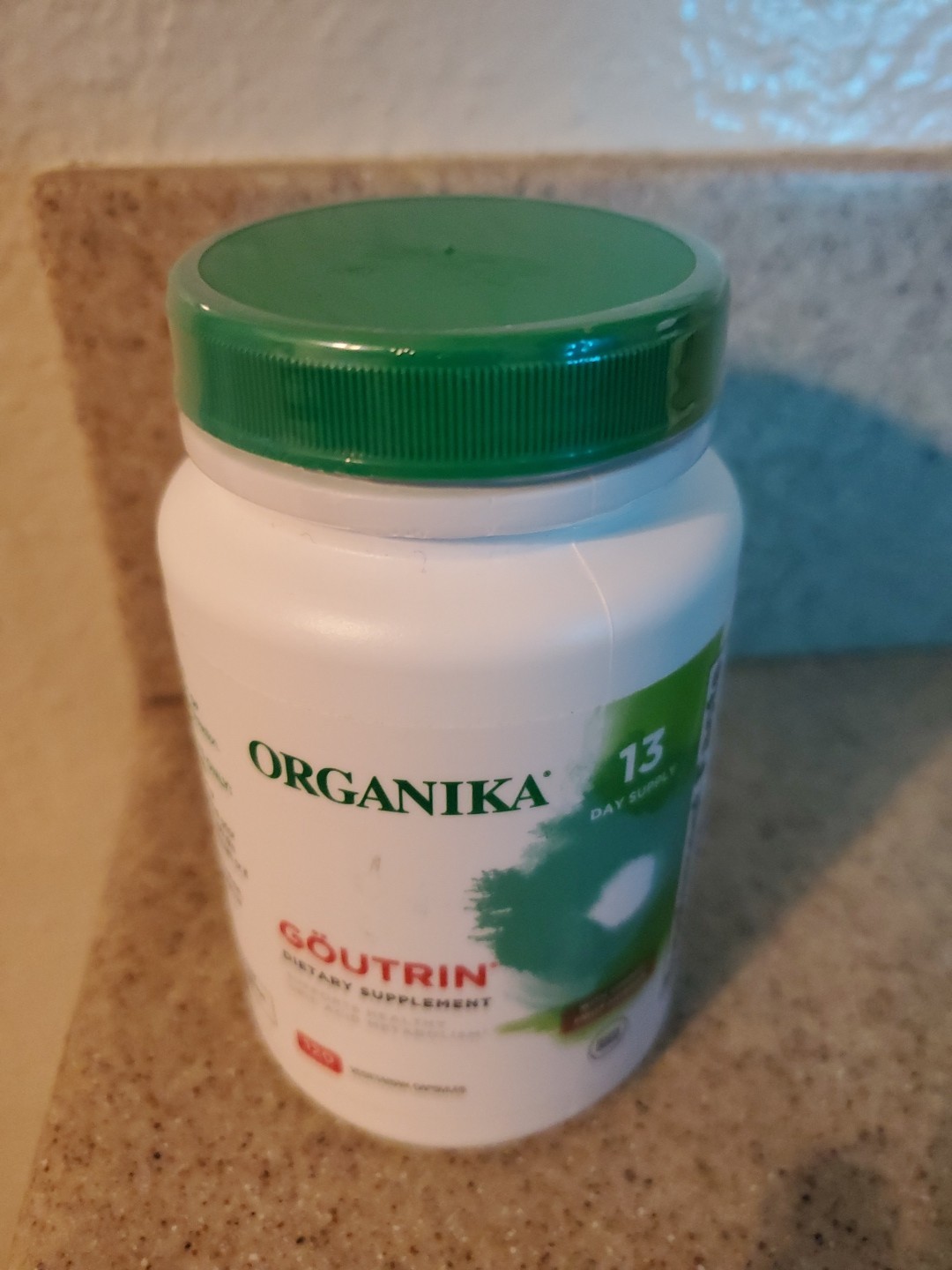 *NEW* Organika Goutrin with Cherry Fruit Powder – 120 Vegetarian Capsules