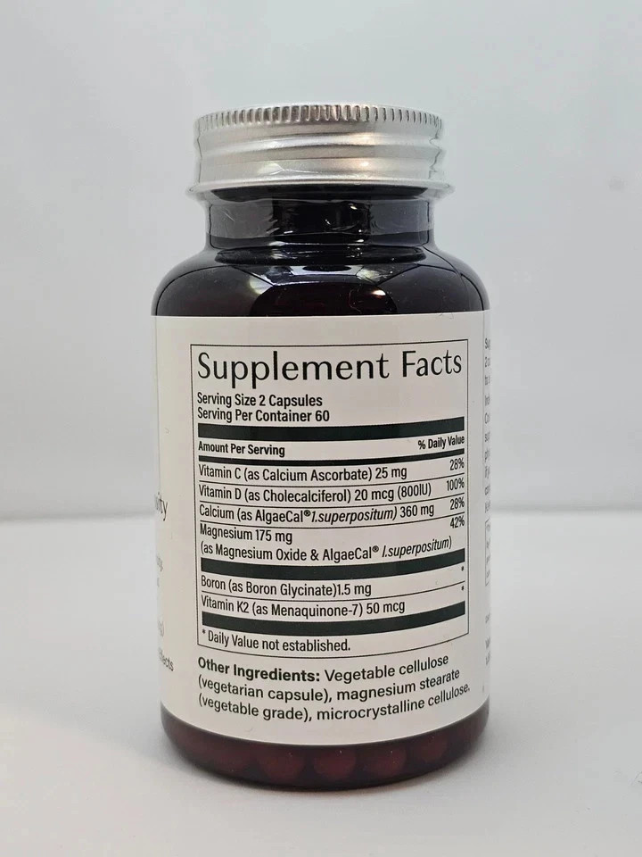 pack of 4 AlgaeCal Plus Stronger Bones Dietary Supplement Algae Cal 120Ct