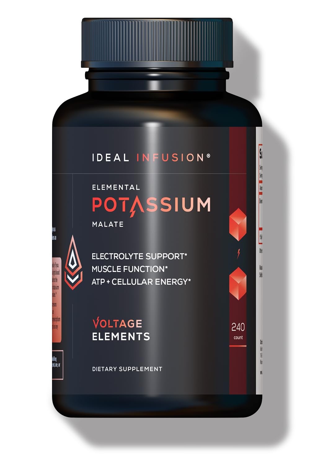 Potassium Malate 1389mg ATP Production & Cellular Energy, Electrolyte Balanc…
